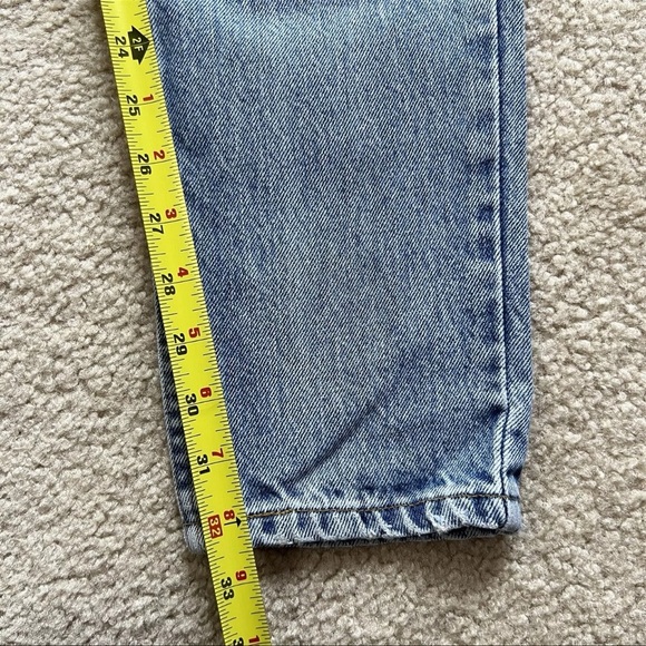Vintage Levi's 512 High Waist Rise Tapered Leg Jeans Size 7 Long - Picture 15 of 16